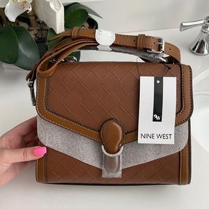 Nine West Paulson Saddle Tan Bag